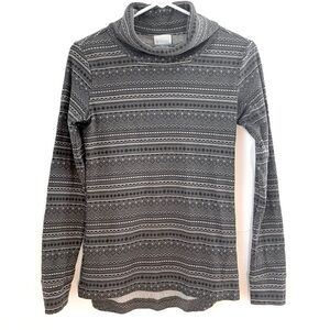 Columbia Geometric Lightweight Turtleneck Top